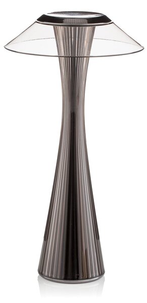 Stolne Lampa Kartell, Space, Sivo, Dnevna soba, Plastika, Dizajn