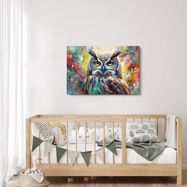 Slika - Slikanje sove (90x60 cm)