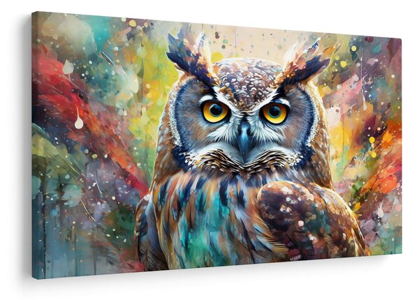 Slika - Slikanje sove (90x60 cm)