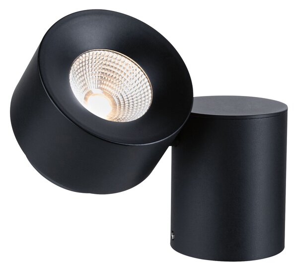 Stolne Lampa Paulmann, Puric Pane, prigušiv, Crno, Dnevna soba, Metal, Moderan