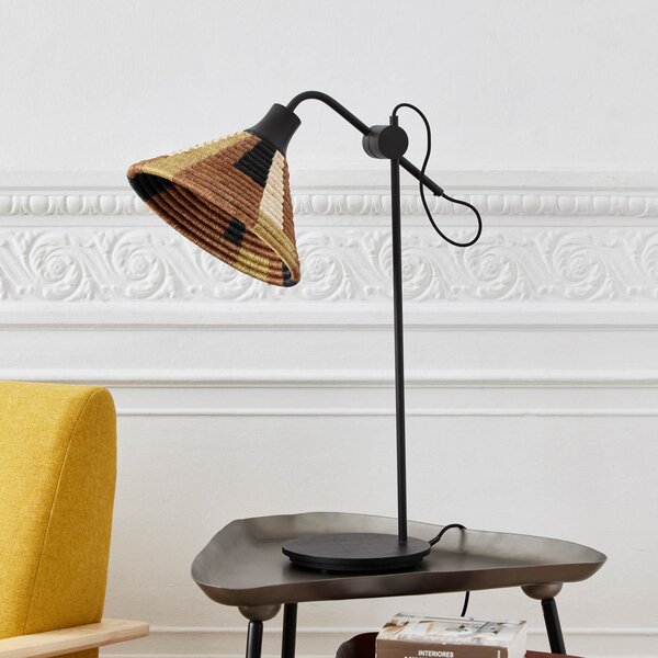 Stolne Lampa Forestier, Parrot, Crno, Dnevna soba, Metal, Dizajn