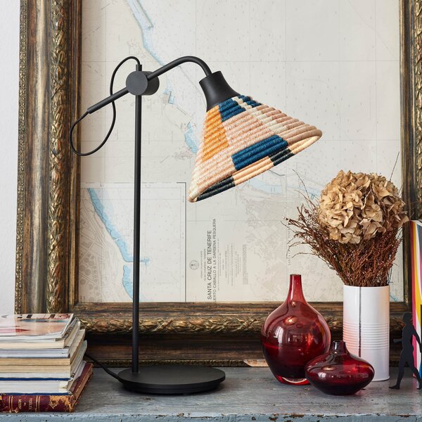 Stolne Lampa Forestier, Parrot, Crno, Dnevna soba, Metal, Dizajn