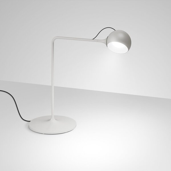 Stolne Lampa Artemide, Ixa, prigušiv, Sivo, Dnevna soba, Metal, Dizajn