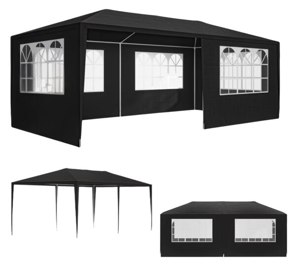 Party šator NEAPOL, 3x6 m, antracit Jurhan