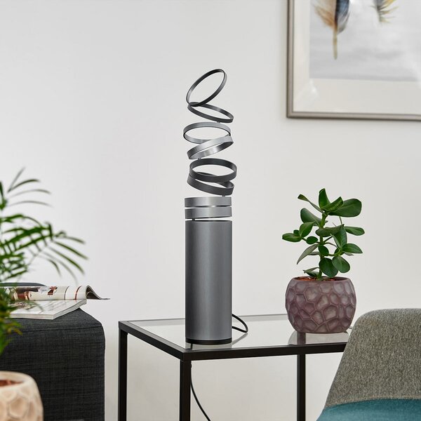 Stolne Lampa Artemide, Decomposé, Sivo, Dnevna soba, Metal, Dizajn