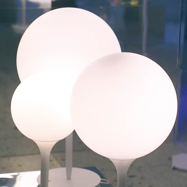 Stolne Lampa Artemide, Castore, Bijela, Dnevna soba, Plastika, Dizajn