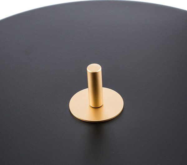 Podne Lampa UMAGE, Asteria floor, prigušiv, Crno, Dnevna soba, Metal, Dizajn