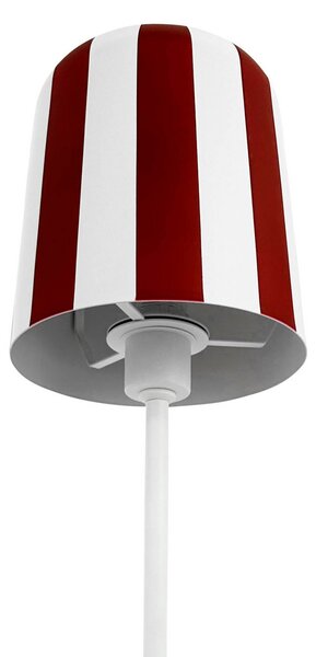 Stolne Lampa Dyberg Larsen, Gry, Crvena, Dnevna soba, Metal, Dizajn