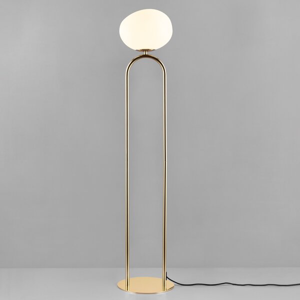 Podne Lampa DFTP by Nordlux, Shapes, Zlato / mjed, Dnevna soba, Staklo, Dizajn
