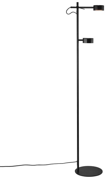Podne Lampa Nordlux, Clyde, prigušiv, Crno, Dnevna soba, Metal, Moderan