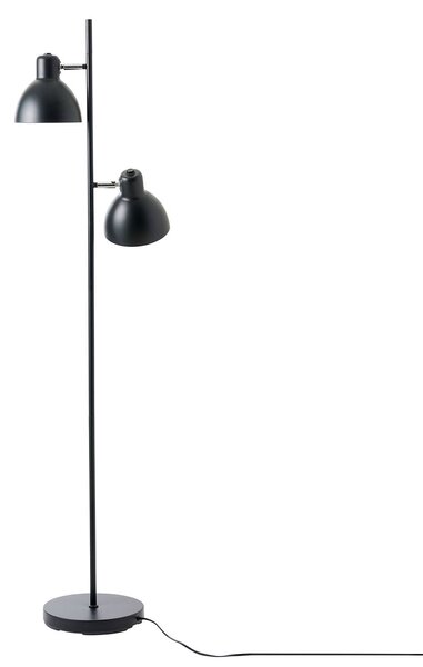 Podne Lampa Dyberg Larsen, Skagen 2, Crno, Dnevna soba, Metal, Skandinavski