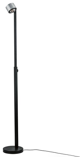 Podne Lampa Paulmann, Aldan, prigušiv, Crno, Dnevna soba, Metal, Moderan