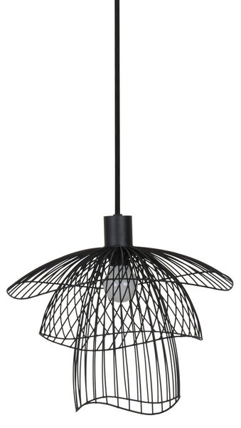 Viseće Svjetiljka Forestier, Papillon XS, prigušiv, Crno, Dnevna soba, Metal, Dizajn