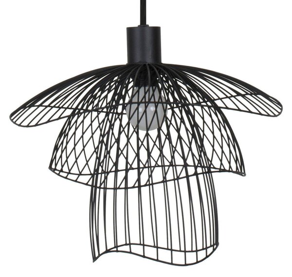 Viseće Svjetiljka Forestier, Papillon XS, prigušiv, Crno, Dnevna soba, Metal, Dizajn