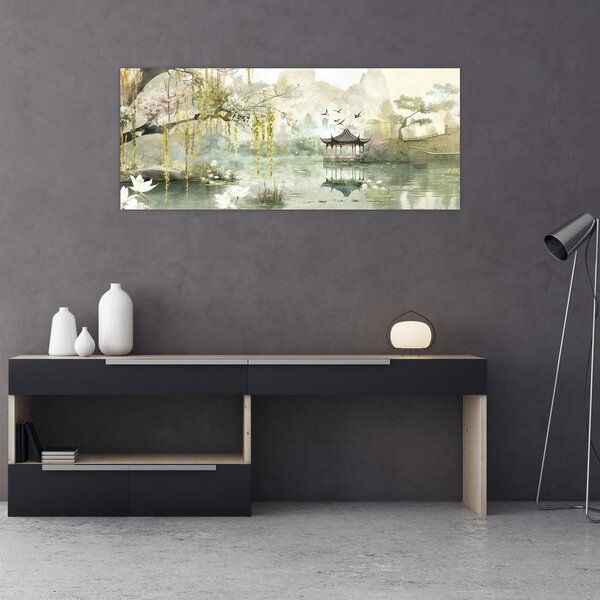 Slika - Kinesko jezero (120x50 cm)