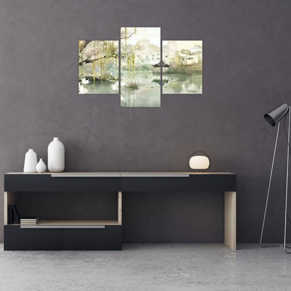 Slika - Kinesko jezero (90x60 cm)