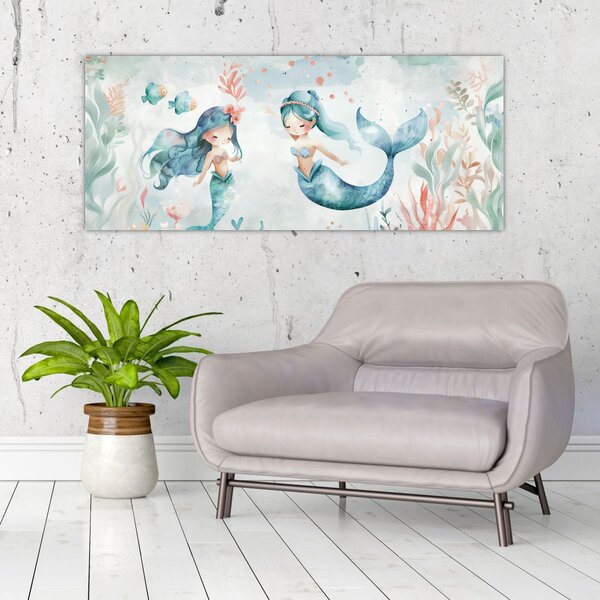 Slika - Sirene (120x50 cm)
