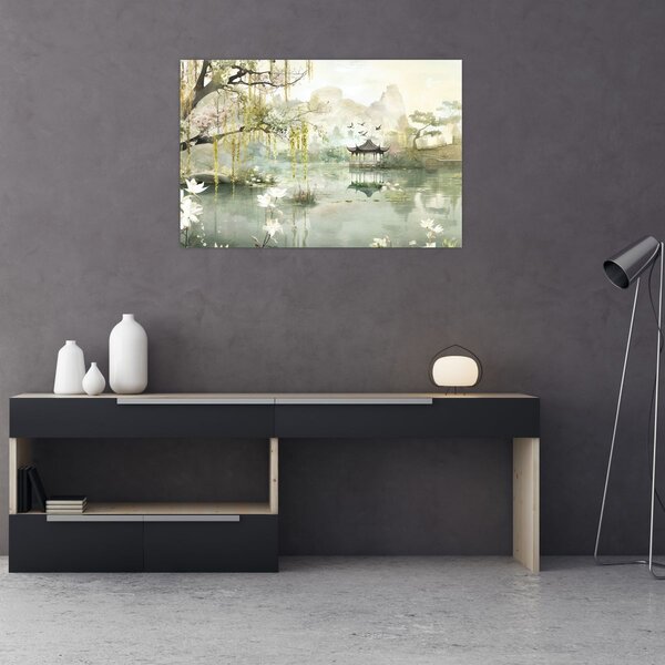 Slika - Kinesko jezero (90x60 cm)