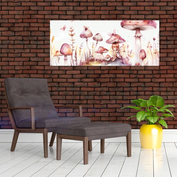 Slika - Ružičasta vila (120x50 cm)