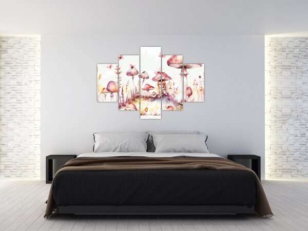 Slika - Ružičasta vila (150x105 cm)