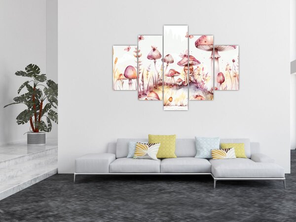 Slika - Ružičasta vila (150x105 cm)