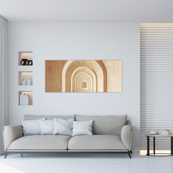 Slika - Bež prolaz (120x50 cm)
