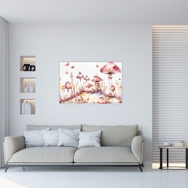 Slika - Ružičasta vila (90x60 cm)