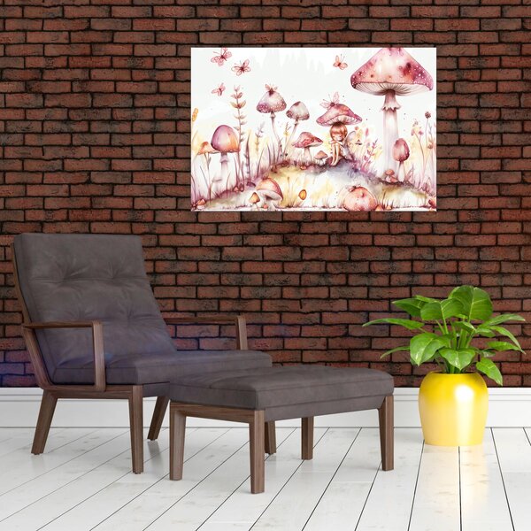 Slika - Ružičasta vila (90x60 cm)