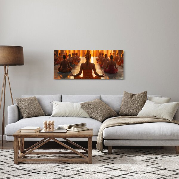 Slika - Satovi joge (120x50 cm)