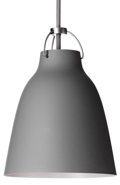 Viseće Svjetiljka FRITZ HANSEN, Caravaggio P1, prigušiv, Sivo, Dnevna soba, Metal, Dizajn