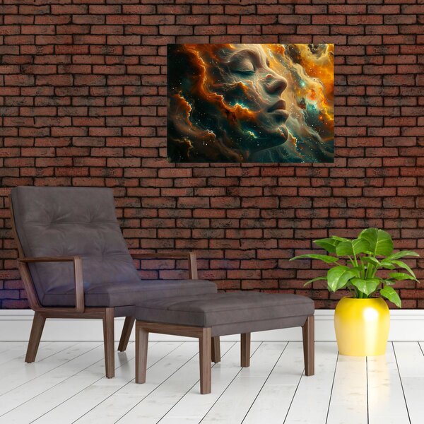 Slika - Lice u svemiru (70x50 cm)