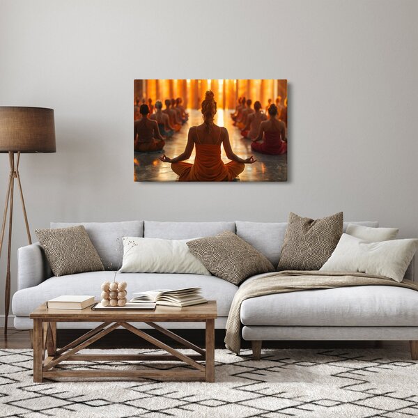 Slika - Satovi joge (90x60 cm)