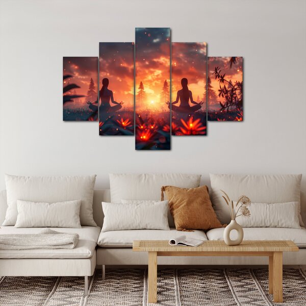 Slika - Joga u prirodi (150x105 cm)