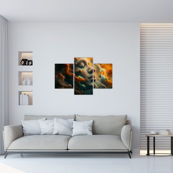 Slika - Lice u svemiru (90x60 cm)
