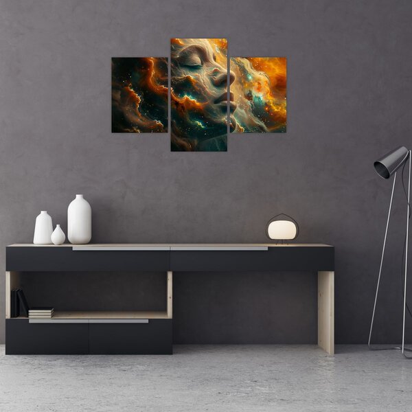 Slika - Lice u svemiru (90x60 cm)