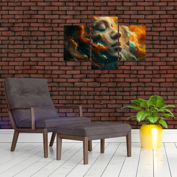 Slika - Lice u svemiru (90x60 cm)