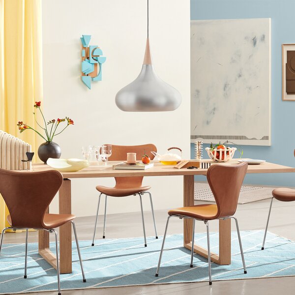 Viseće Svjetiljka FRITZ HANSEN, Orient P3, prigušiv, Metalik, Dnevna soba, Metal, Dizajn