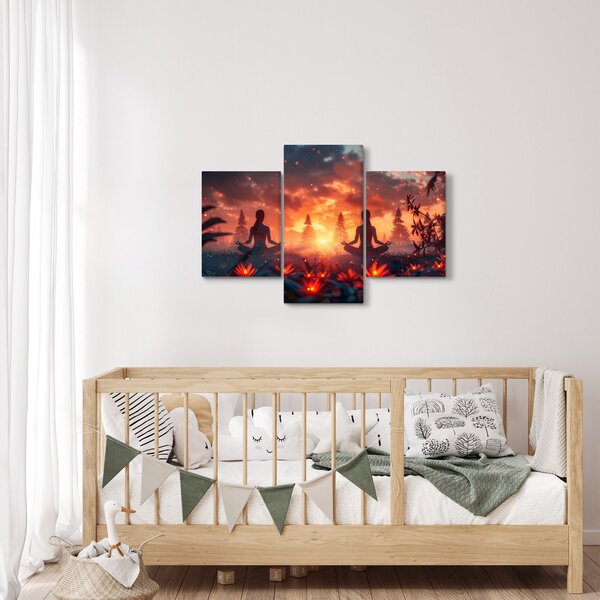 Slika - Joga u prirodi (90x60 cm)