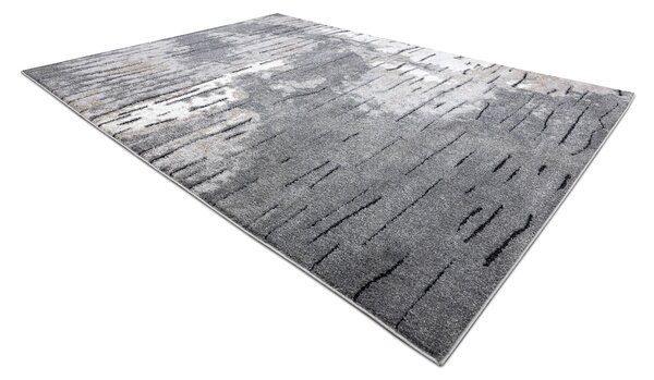 Tepih moderna COZY 8876 Rio - Strukturne, dvije razine flora Siva