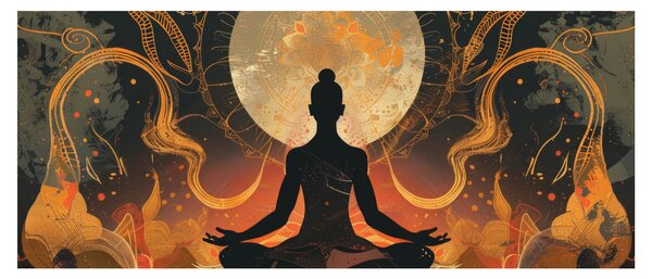Slika - Meditacija (120x50 cm)