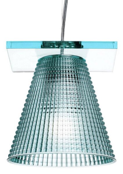 Viseće Svjetiljka Kartell, Light-Air, Plava, Dnevna soba, Plastika, Dizajn