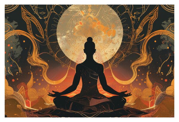 Slika - Meditacija (90x60 cm)