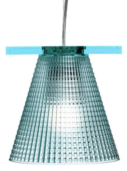 Viseće Svjetiljka Kartell, Light-Air, Plava, Dnevna soba, Plastika, Dizajn