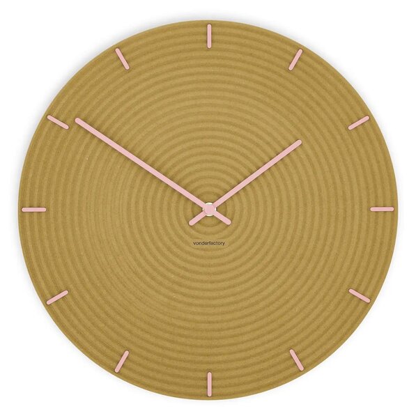 Zidni sat Luxhora Concentra Yellow 11 boja kazaljki