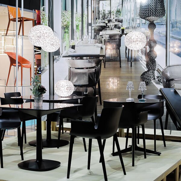 Viseće Svjetiljka Kartell, Planet, Providna, Dnevna soba, Plastika, Dizajn