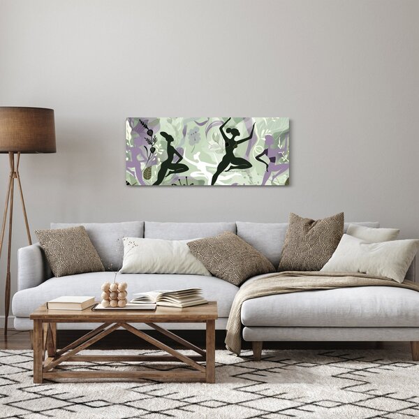 Slika - Ilustracija plesača (120x50 cm)