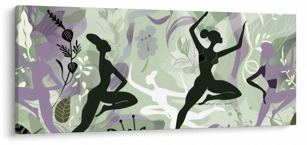 Slika - Ilustracija plesača (120x50 cm)