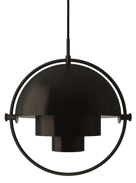 Viseće Svjetiljka GUBI, Multi-Lite, prigušiv, Crno, Dnevna soba, Metal, Dizajn