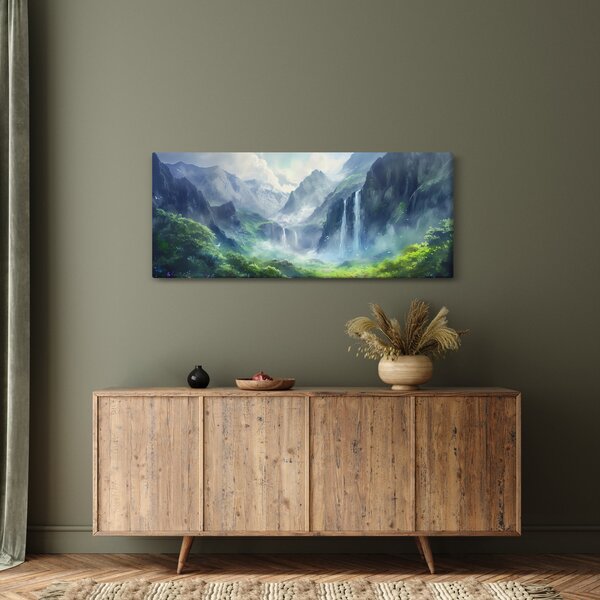 Slika - Dolina vodopada (120x50 cm)