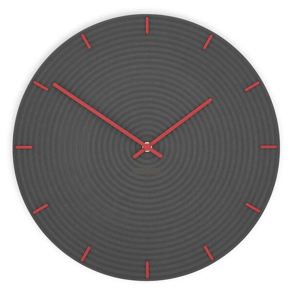 Zidni sat Luxhora Concentra Black 10 boja kazaljki
